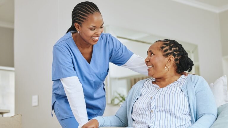 Live-in care Hammersmith and Fulham - elderly person receiving compassionate home care support in their Hammersmith or Fulham residence
