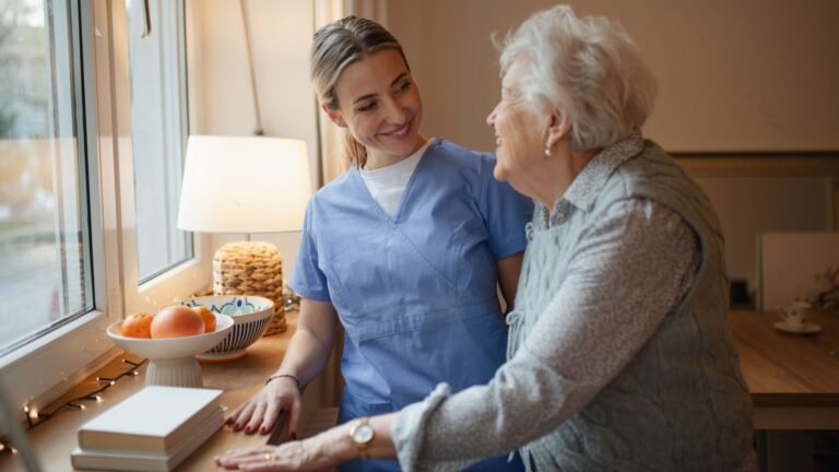 Live-in care Barnet — elderly person receiving compassionate professional home care support in their Barnet home