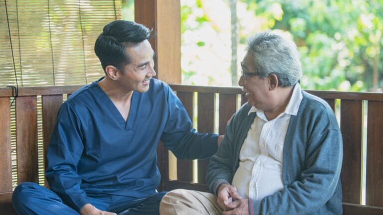 Live-in carer supporting elderly resident in Hampstead Camden home