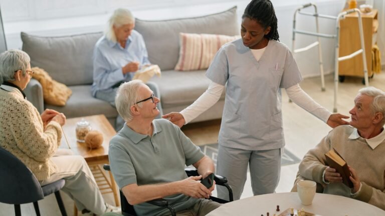 Live-in care Southwark — elderly person receiving compassionate professional home care support in their Southwark home