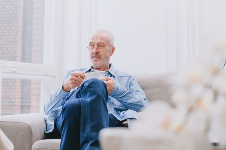 Care after hip replacement with an older adult supported safely at home