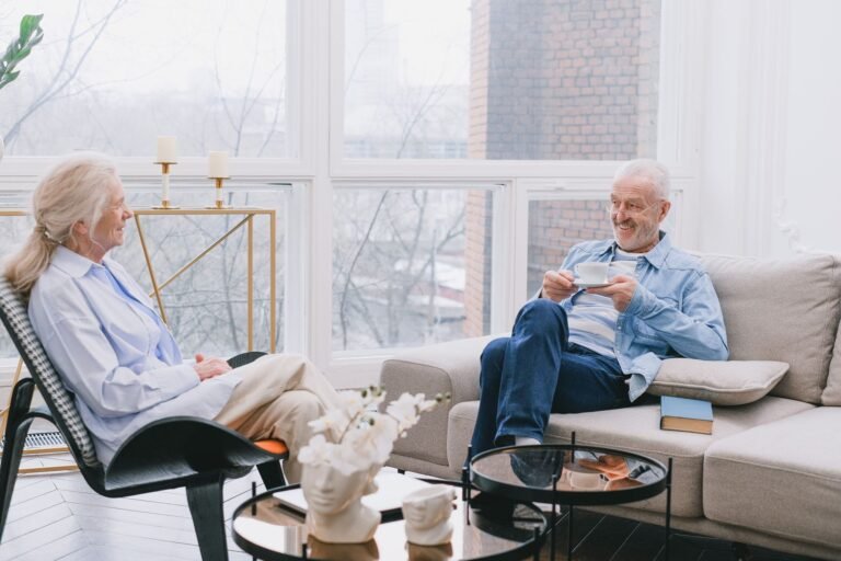 live-in care for couples supporting an older couple in their home
