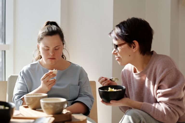 Live-in carer interview questions discussed during a welcoming conversation at home